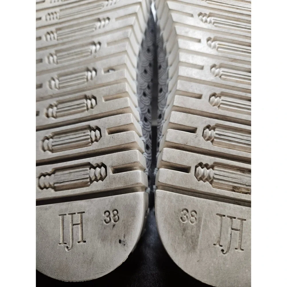 Ilse Jacobsen Gray Hornbaek Tulip Flats Wmn 38 Laser Cut Slip On Sneakers #607